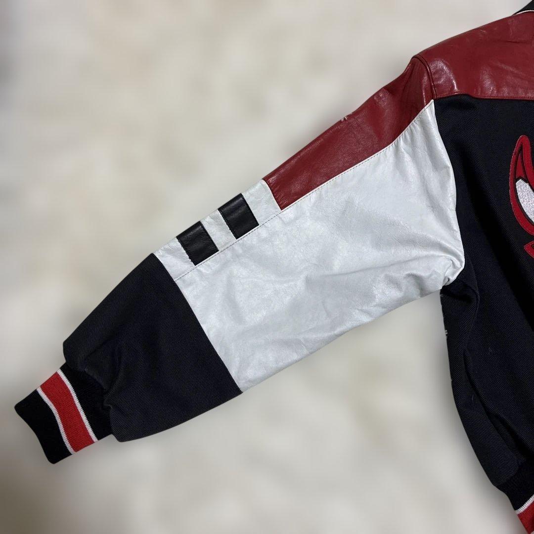 【超希少・USA製】ジェフハミルトン NBA シカゴブルズ スタジャン M