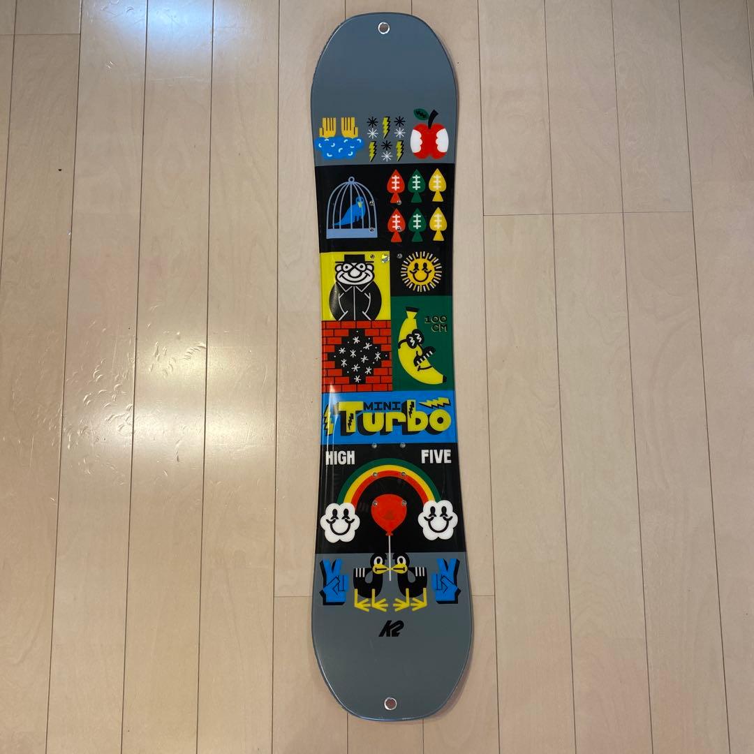 K2 MINI TURBO スノーボード　キッズ　100cm おまけ付き