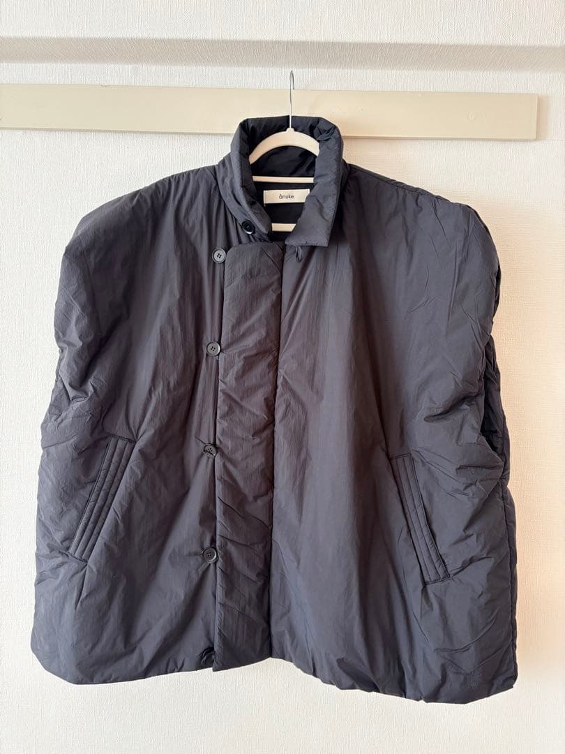 アンヌーク　anuke Volume Over Vest （ブラック）38