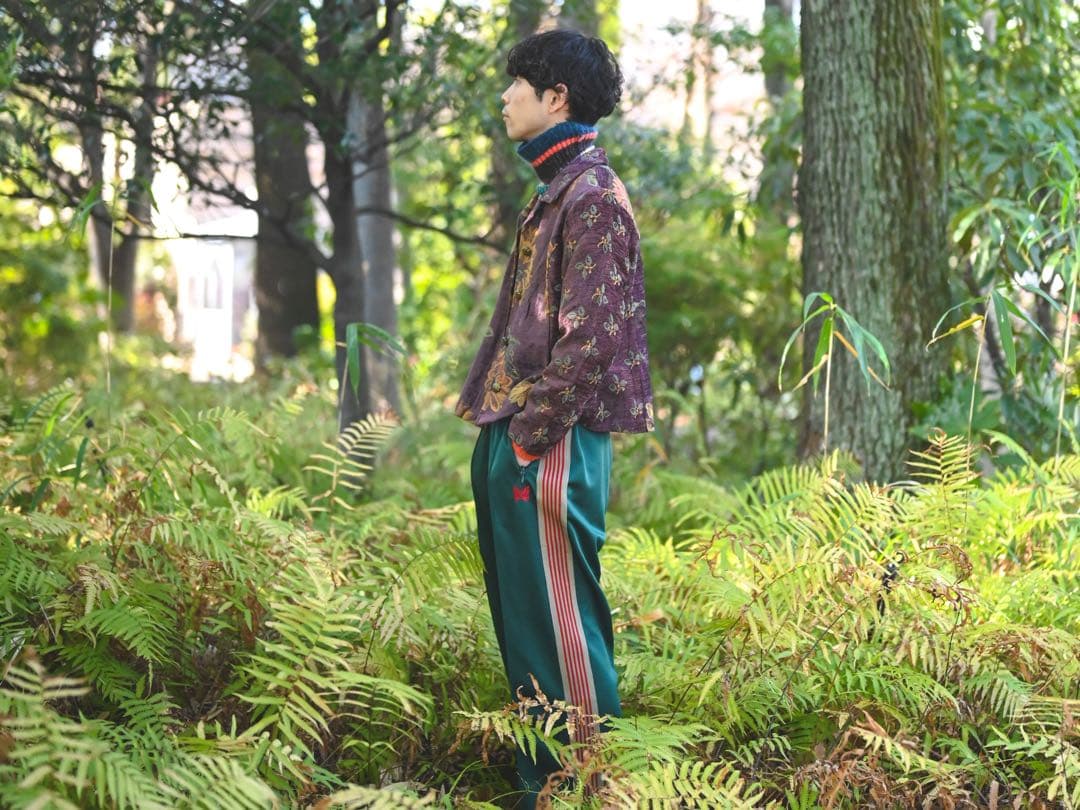 Needles UNEVEN別注 トラックパンツ