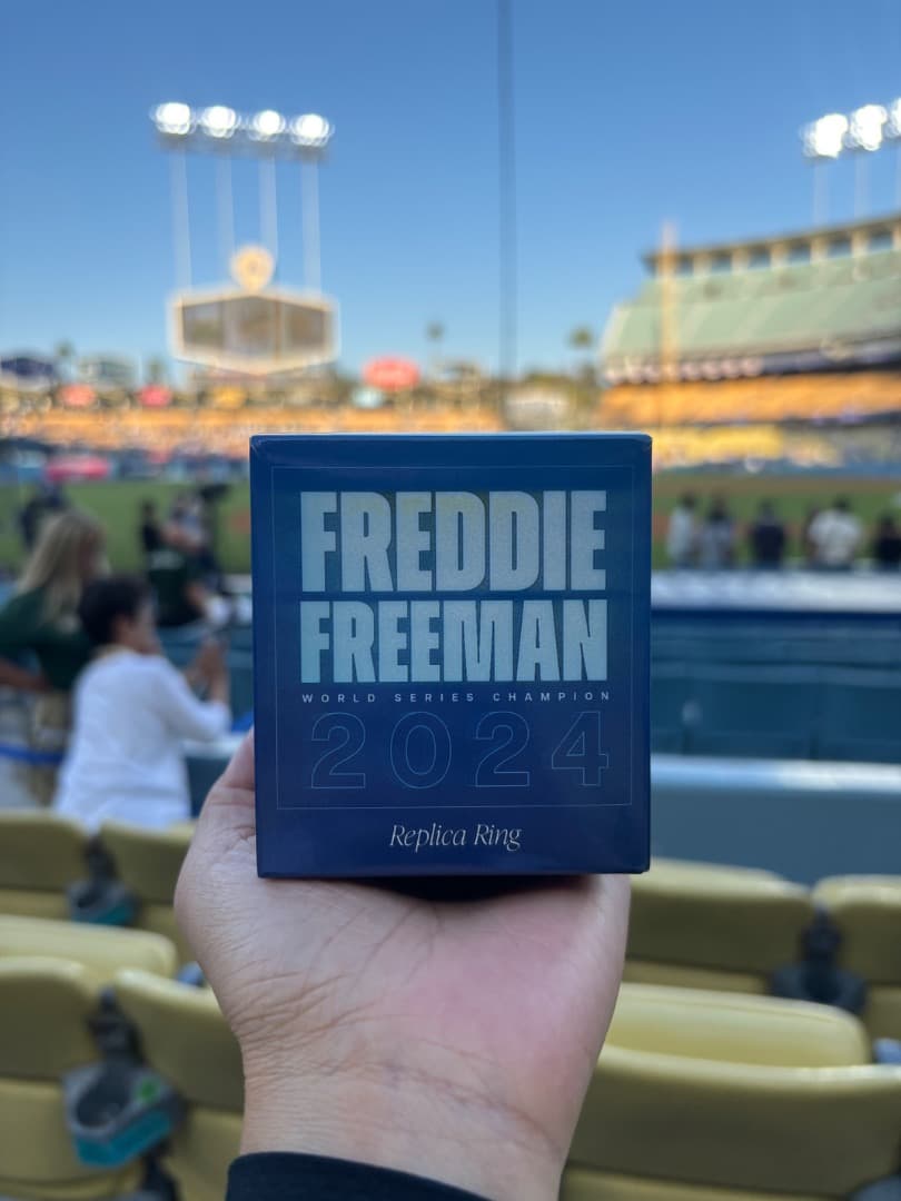 A*i様 ドジャーススタジアム限定　フリーマン　チャンピオンリング