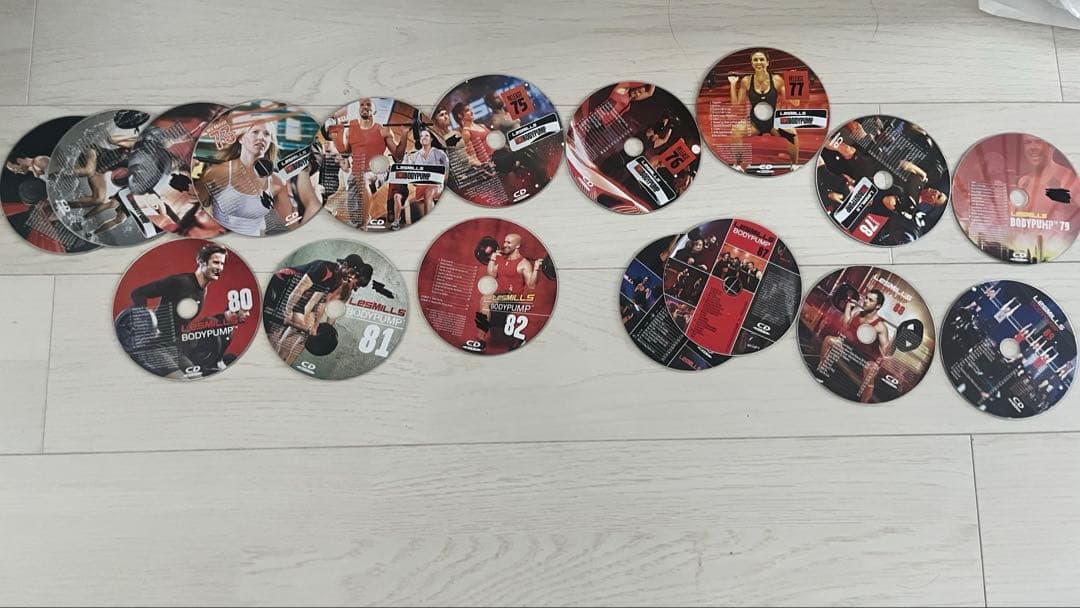 ボディパンプCD 70番台　80番台