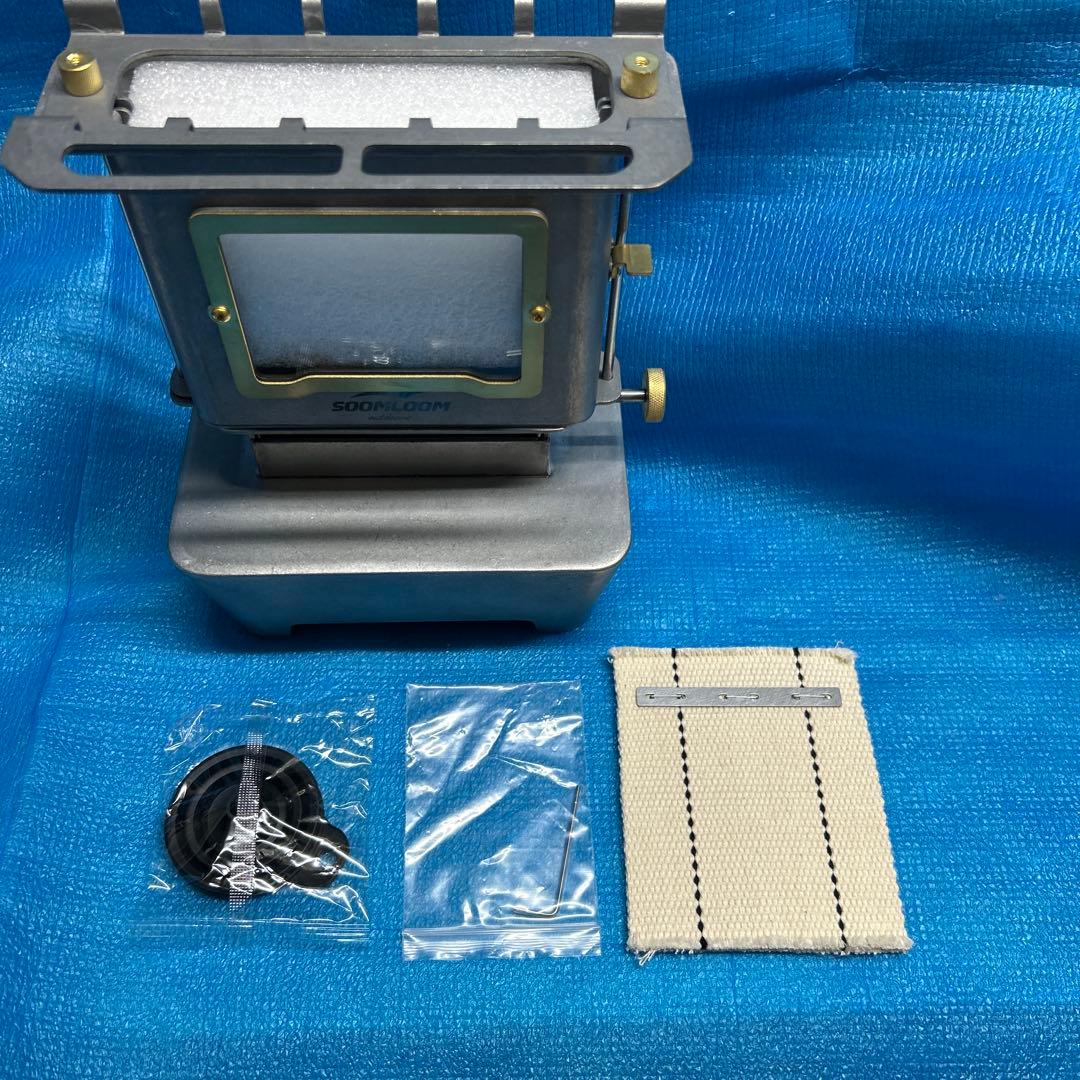 SOMLOOM スームルーム アイロンストーブ　シルバー　です。