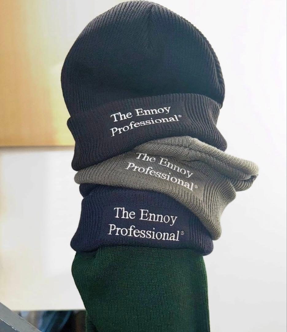 ENNOY Professional ニット帽 エンノイ スタイリスト私物 黒