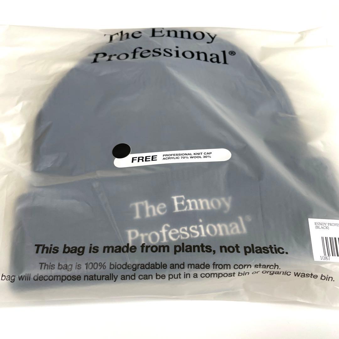 ENNOY Professional ニット帽 エンノイ スタイリスト私物 黒