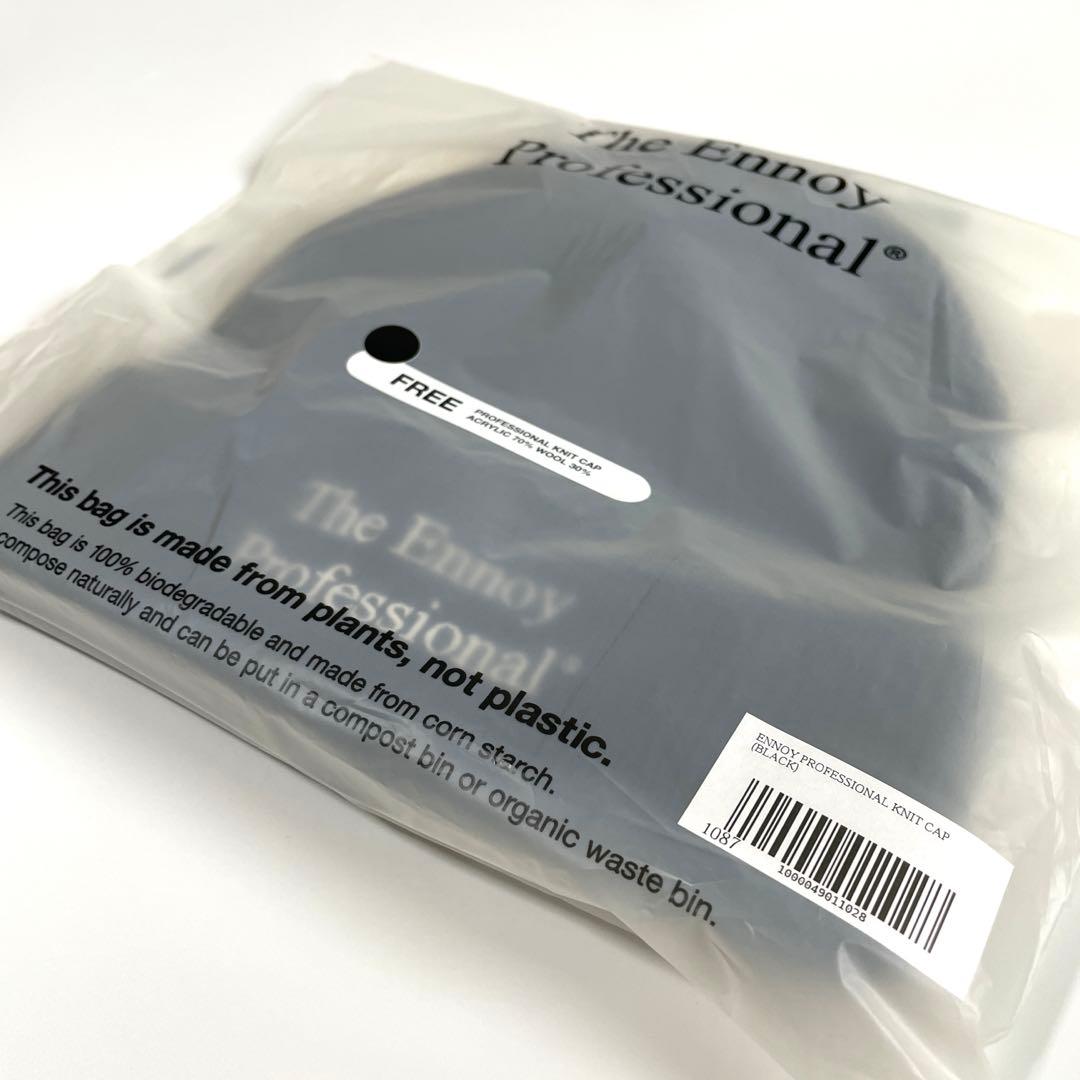 ENNOY Professional ニット帽 エンノイ スタイリスト私物 黒