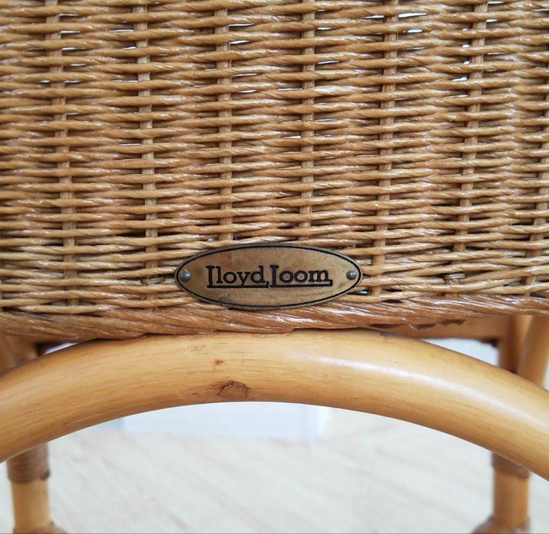 週末お値下げ❗️Lloyd room アンティーク　ラタン　チェア