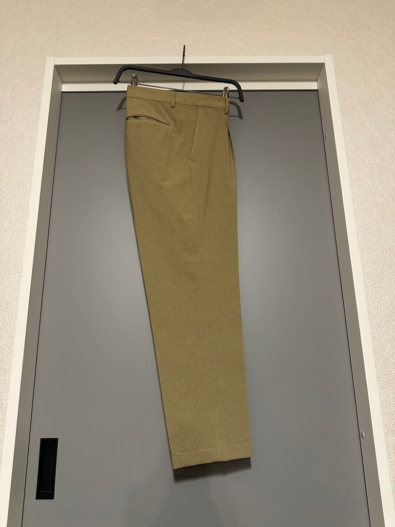 【美品】 エディフィス EDIFICE セットアップ ベージュ スーツ ダブル