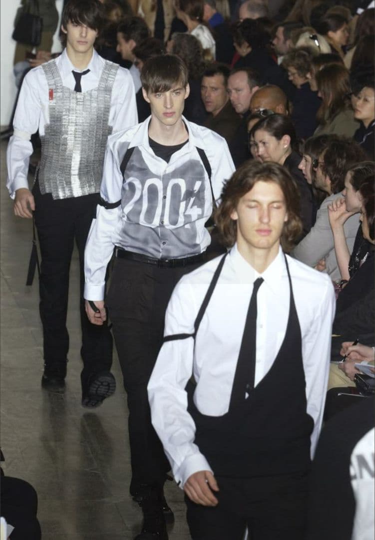 小物 HELMUT LANG Silk Narrow Regimental Tie