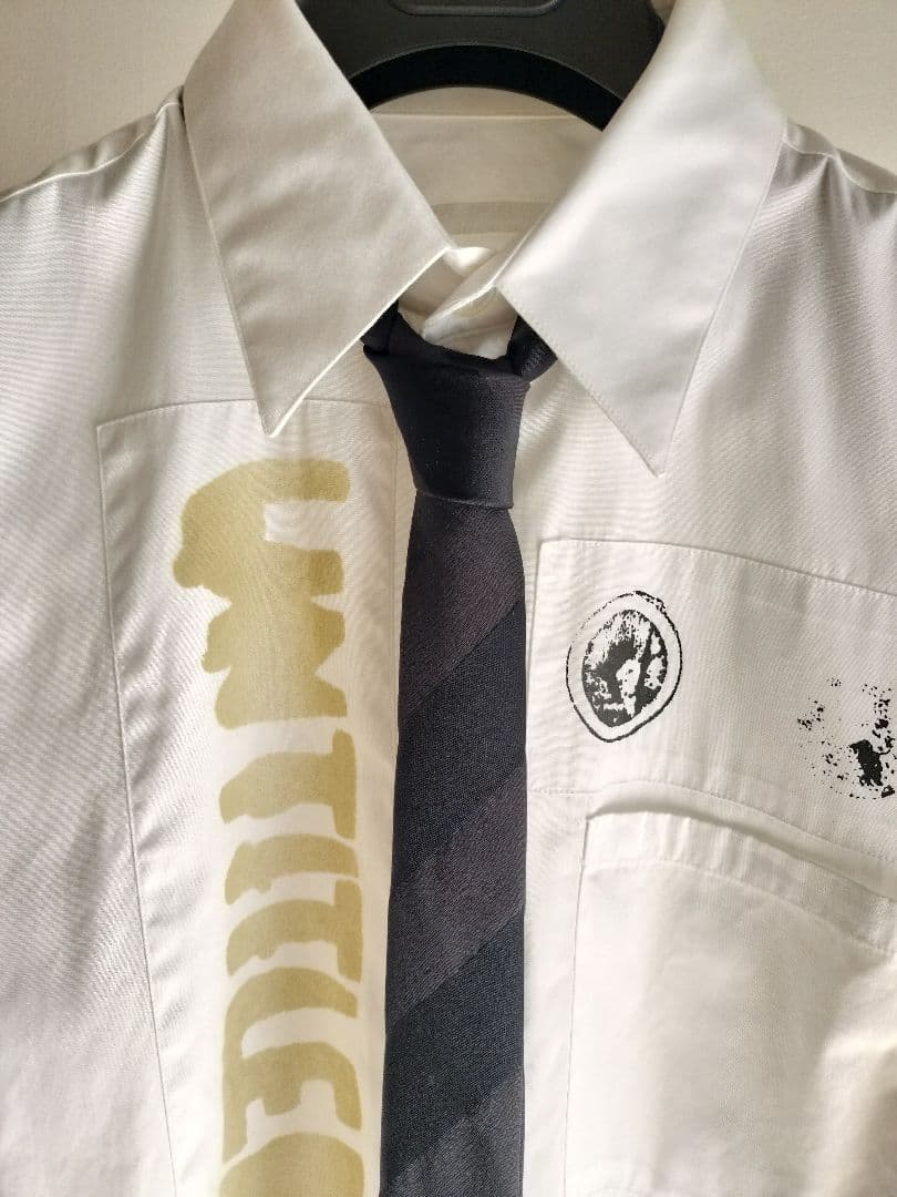 小物 HELMUT LANG Silk Narrow Regimental Tie