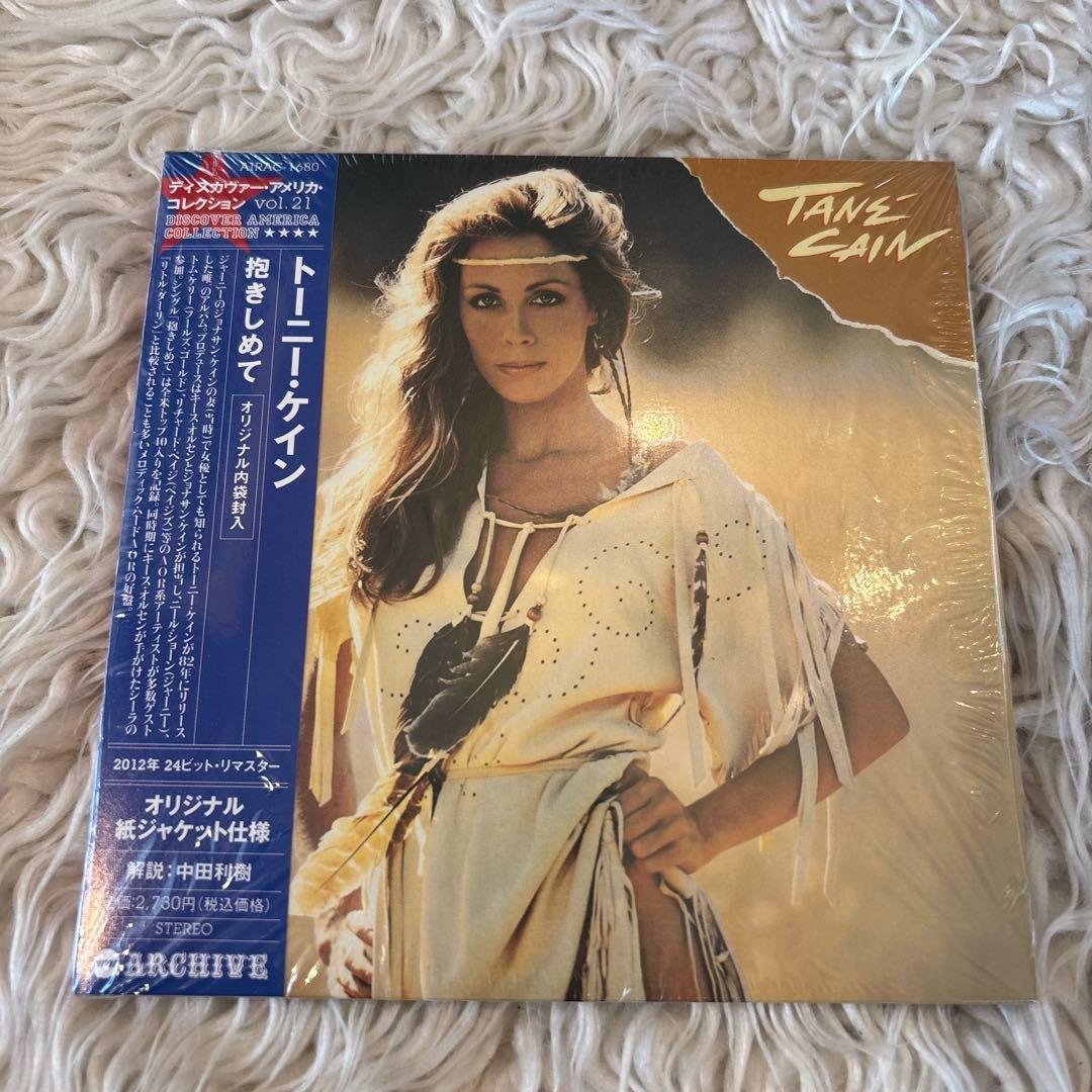 【AOR】Tane Cain 抱きしめて 紙ジャケ　非売品シングルCD付き