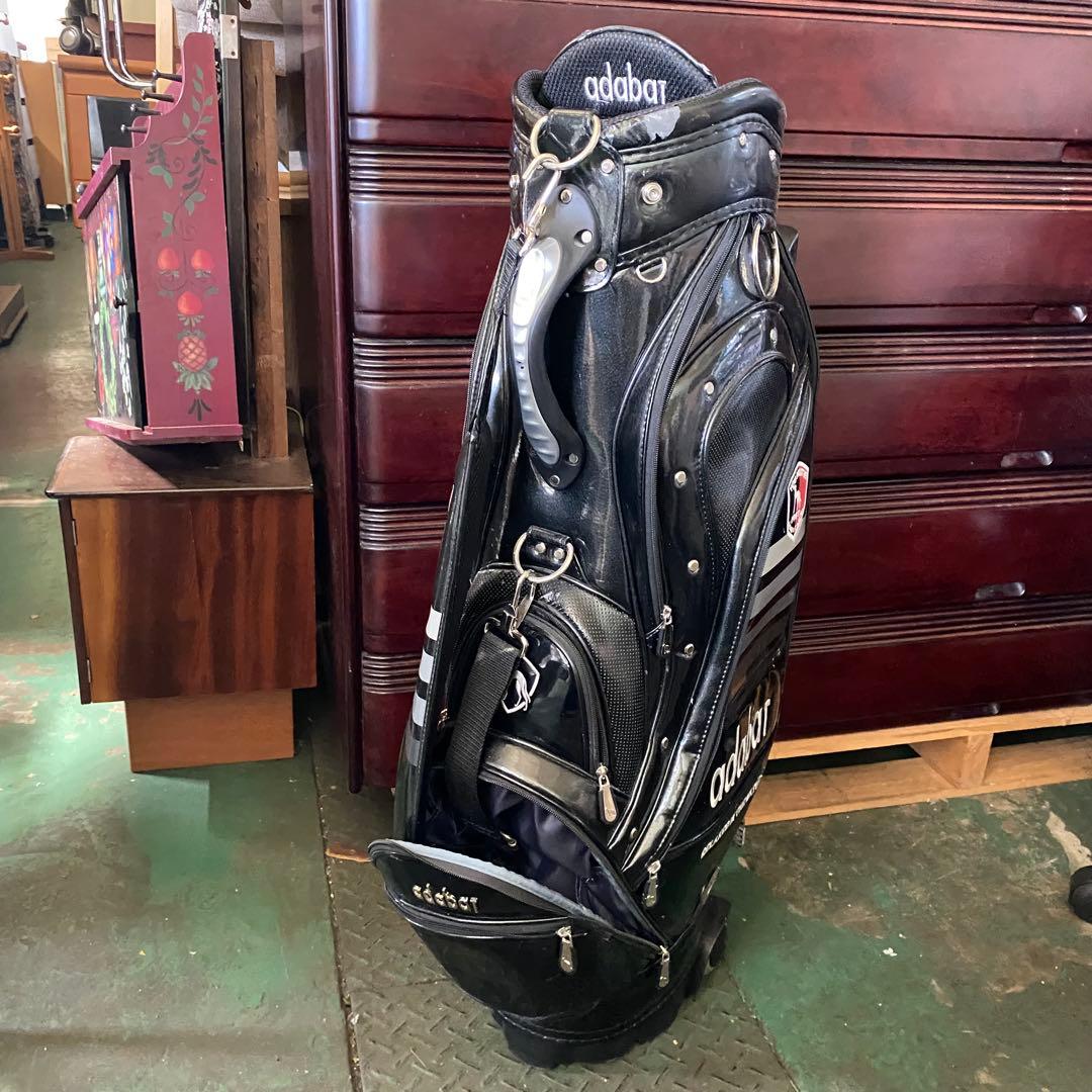 adabat ブラック ゴルフバッグ・キャディバッグ