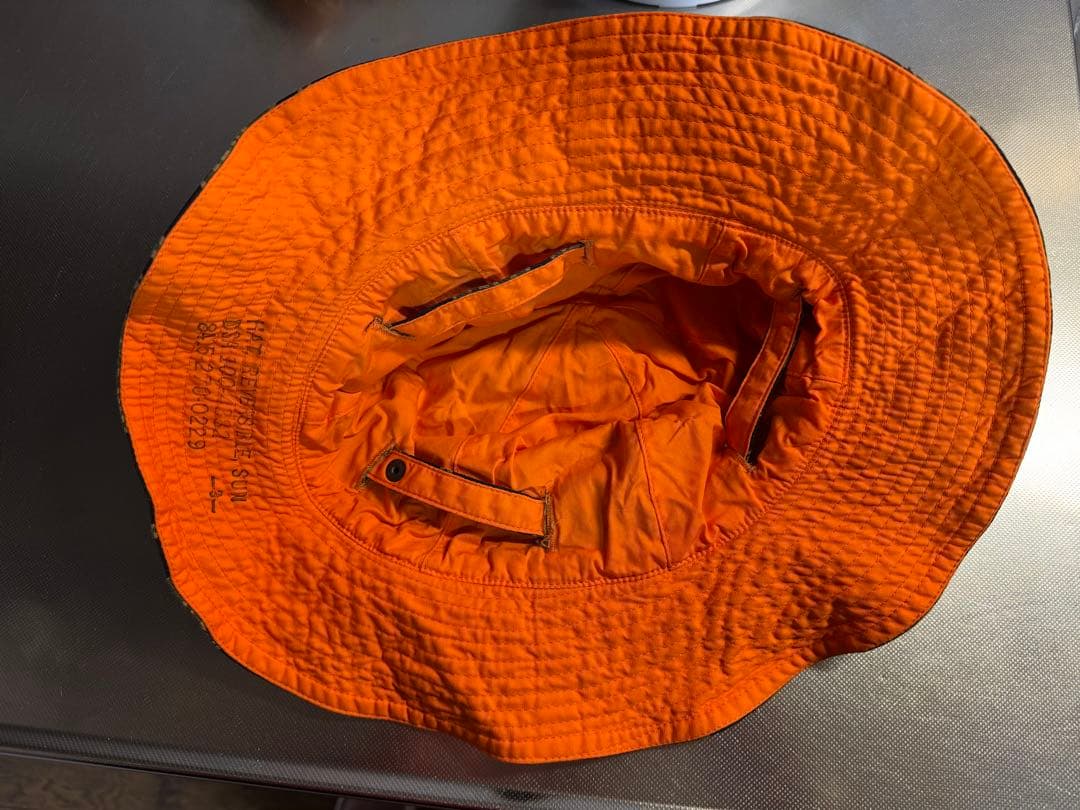 MASH製タイガーリバーシブルサンハット armyデニムハット バズリクソン