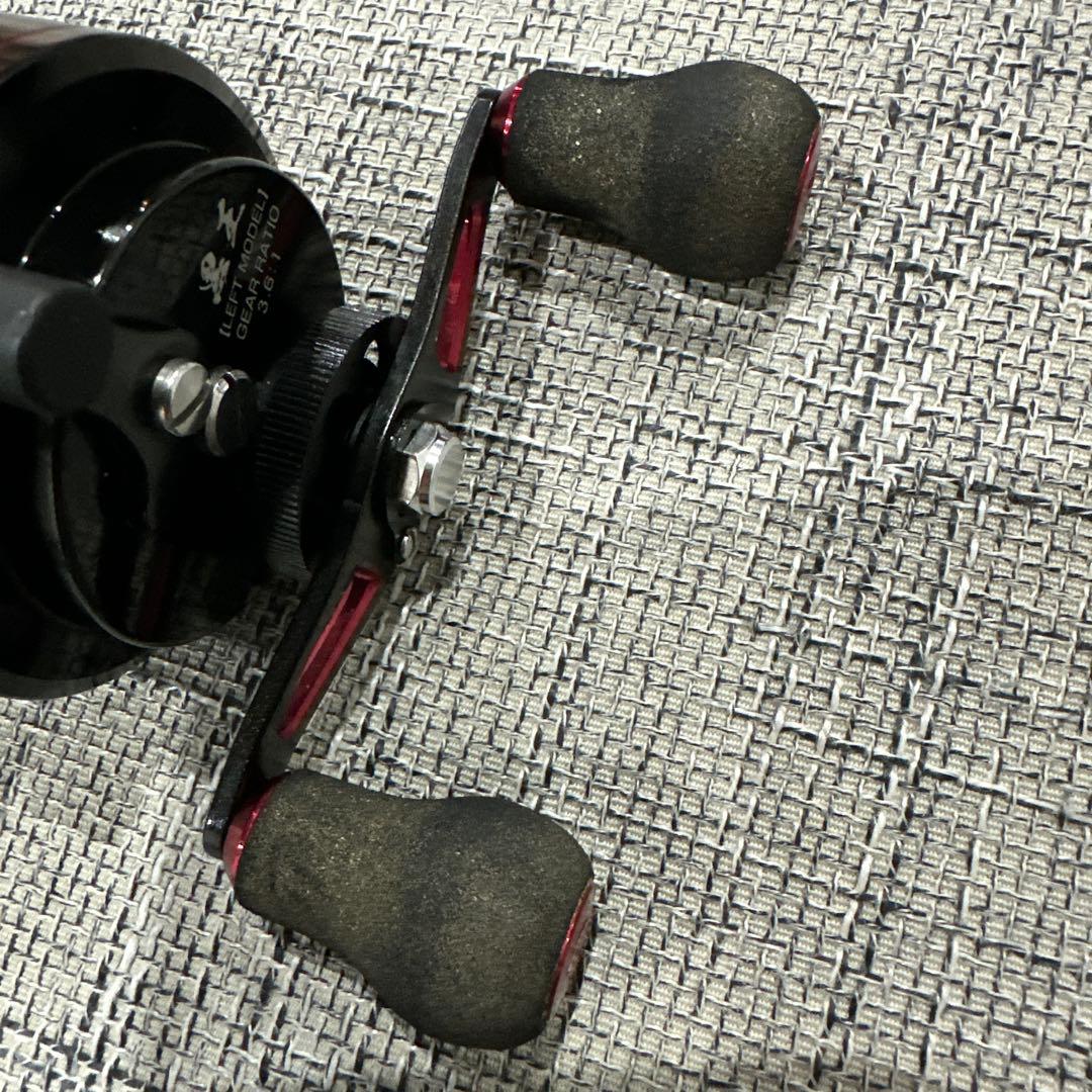 筏用リール 黒王　左ハンドルモデル