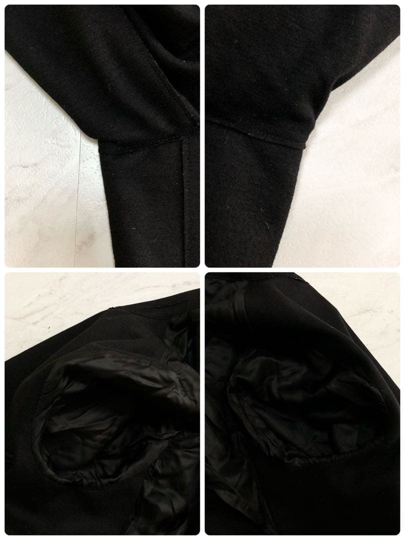 【美品】 Theory セットアップ Clinton メルトン ブラック L