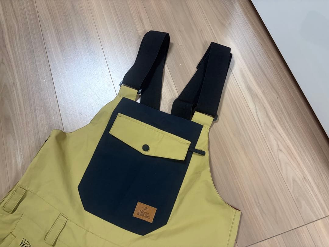 ★超美品★お洒落　ホースフェザーズ　MEDLER　ビブパンツ　スノーボード