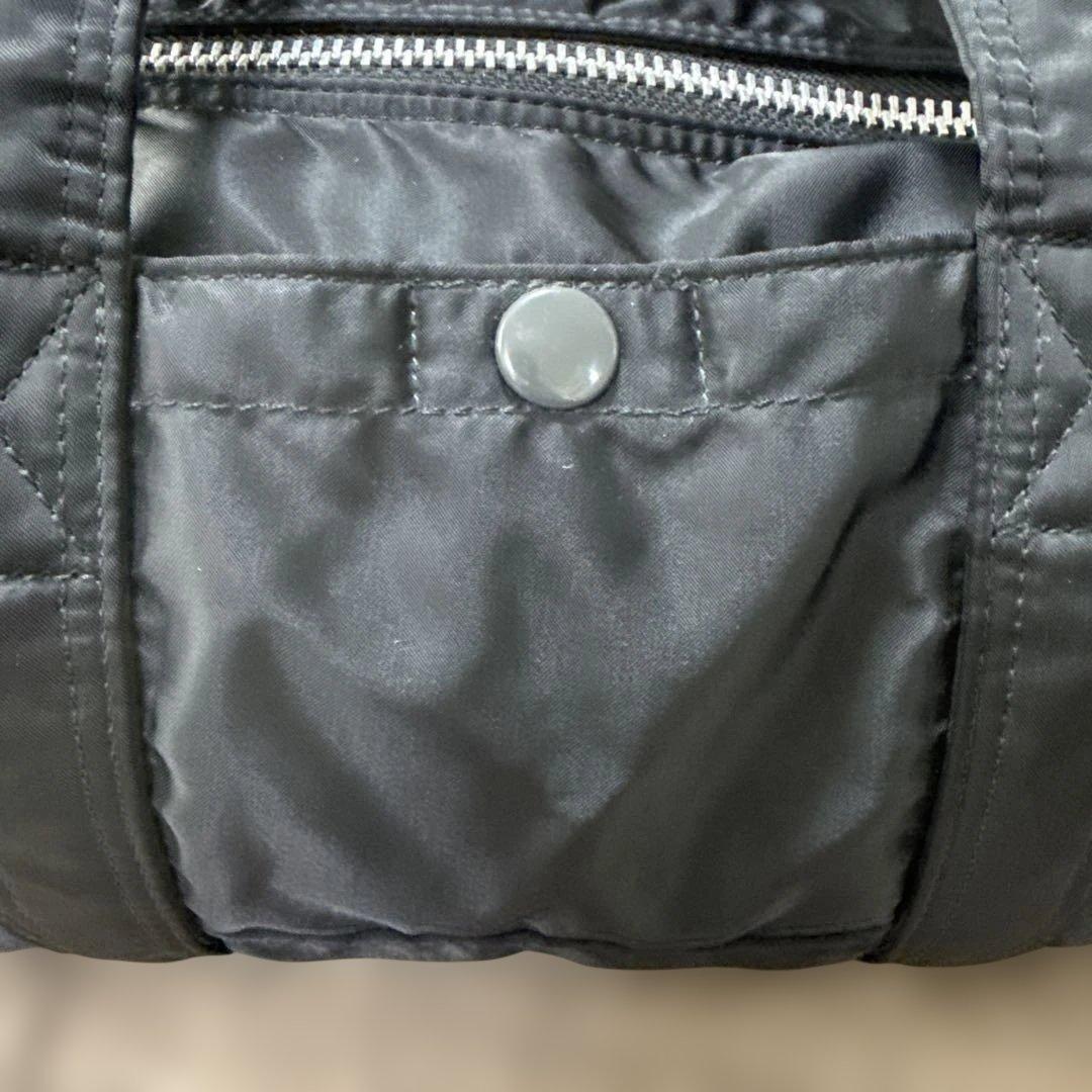 PORTER ポーター　タンカー　ドラムバッグ　ミニ　ボストンバッグ　ブラック