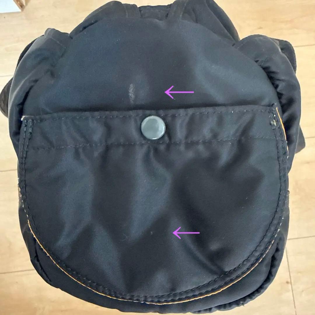 PORTER ポーター　タンカー　ドラムバッグ　ミニ　ボストンバッグ　ブラック