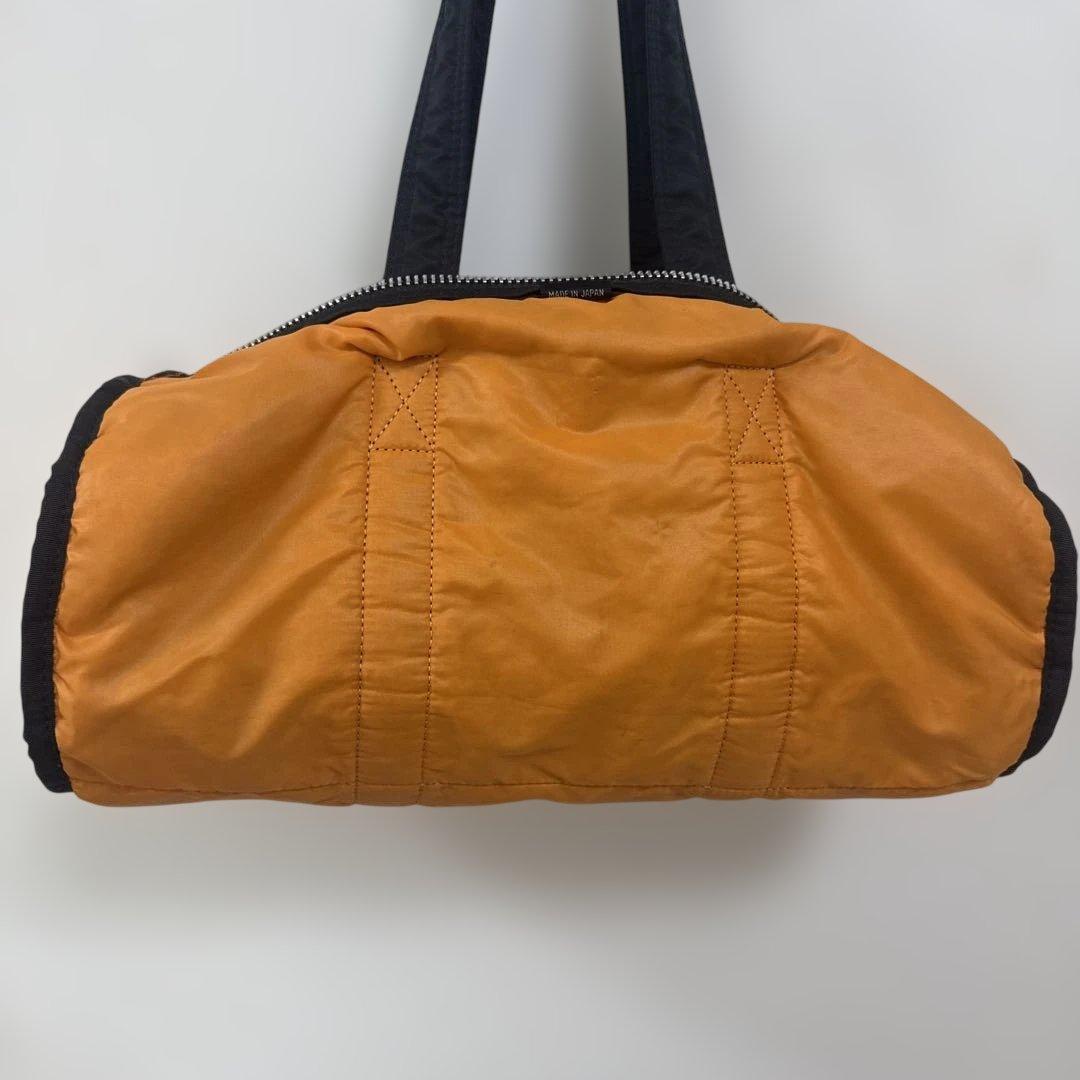 PORTER ポーター　タンカー　ドラムバッグ　ミニ　ボストンバッグ　ブラック