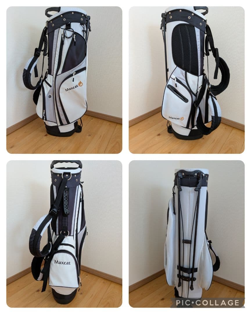 MAXCAT／レディース ゴルフクラブセット クラブ８本＋キャディバッグ／軽量