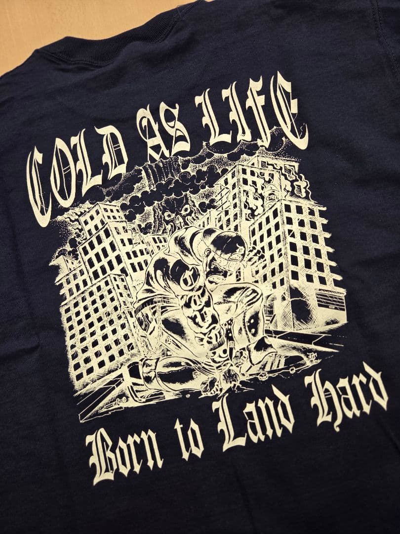 COLD AS LIFE Tシャツ　当時物　未使用