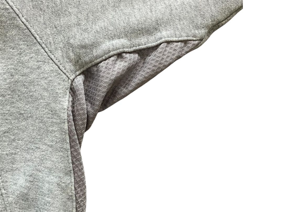 大人気FCRB×NIKE コラボ　グレー フルジップジャージ