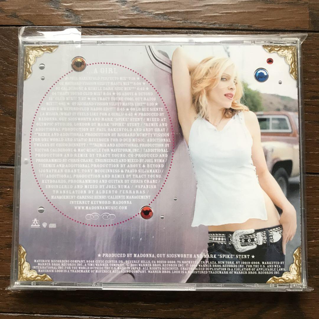 マドンナ/ホワット・イット・フィールズ・ライク・フォー・ア・ガール/CD