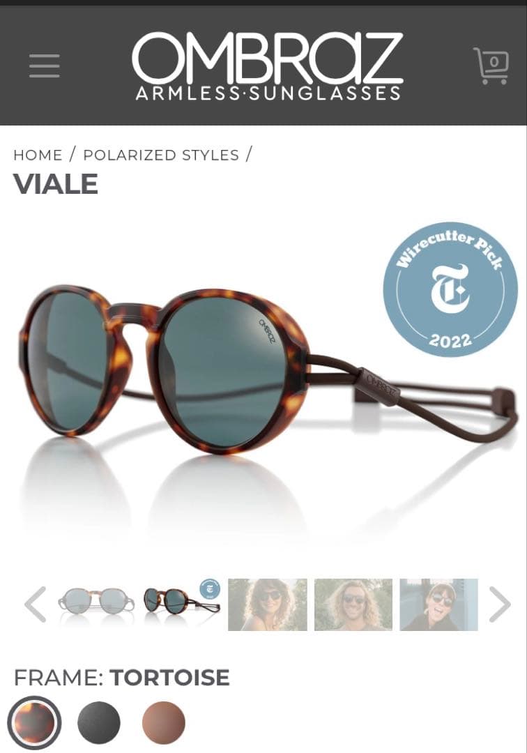 ombrazオンブラズ 新品未使用品OMBRAZサングラス