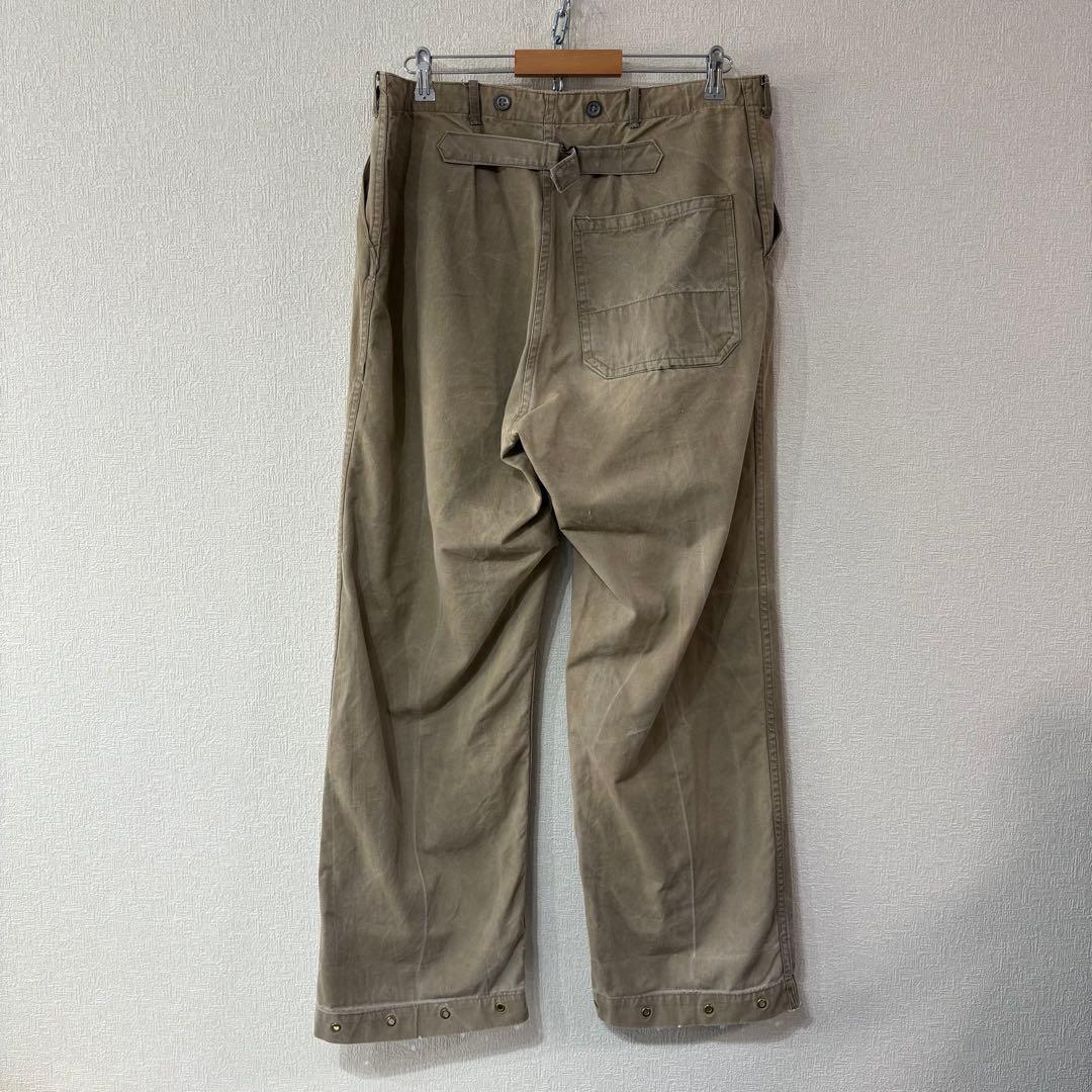 ⚫︎40s スウェーデン軍 M39 ワークパンツ シンチバック ビンテージパンツ
