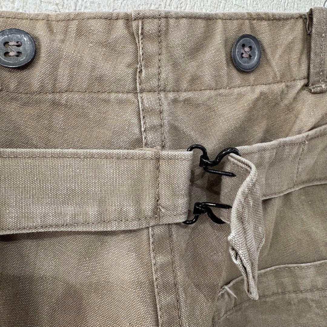 ⚫︎40s スウェーデン軍 M39 ワークパンツ シンチバック ビンテージパンツ
