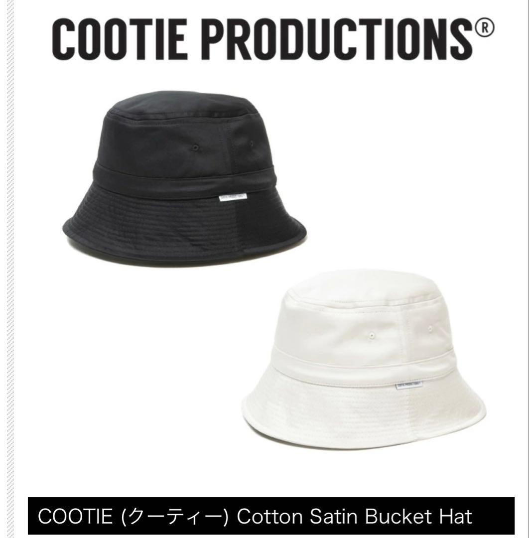 帽子 COOTIE Cotton Satin Bucket Hat 24AW