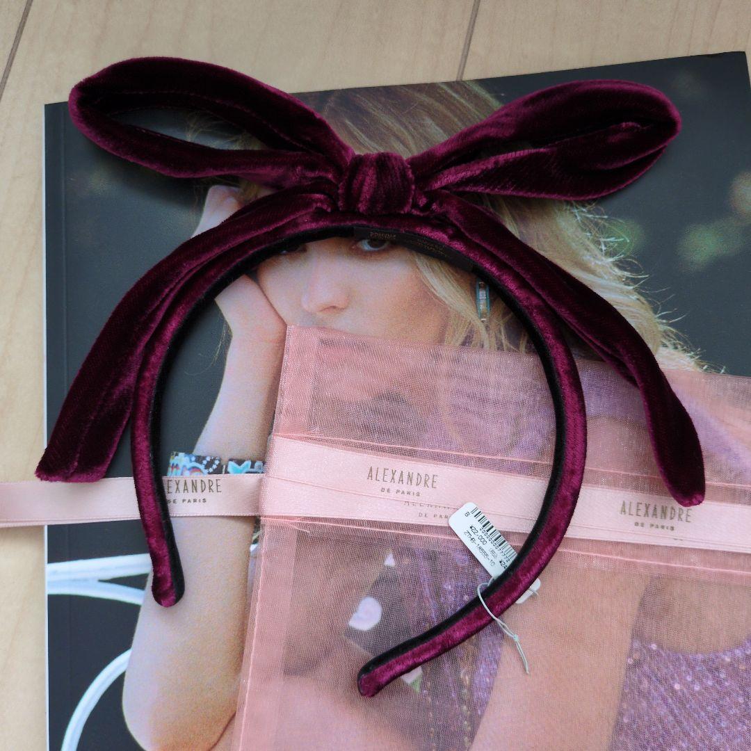 アレクサンドルドゥパリ　リボン　カチューシャ