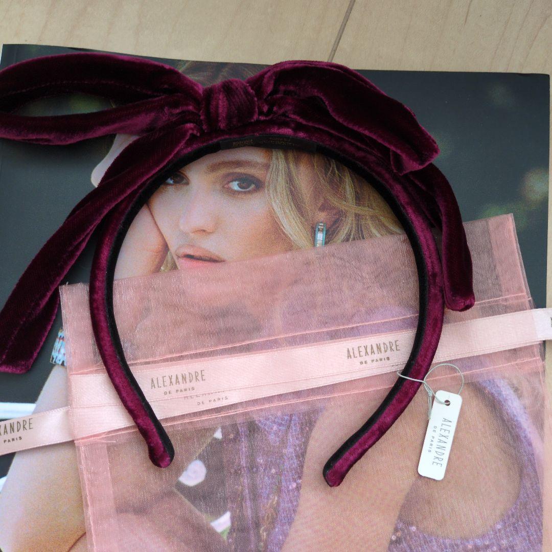アレクサンドルドゥパリ　リボン　カチューシャ