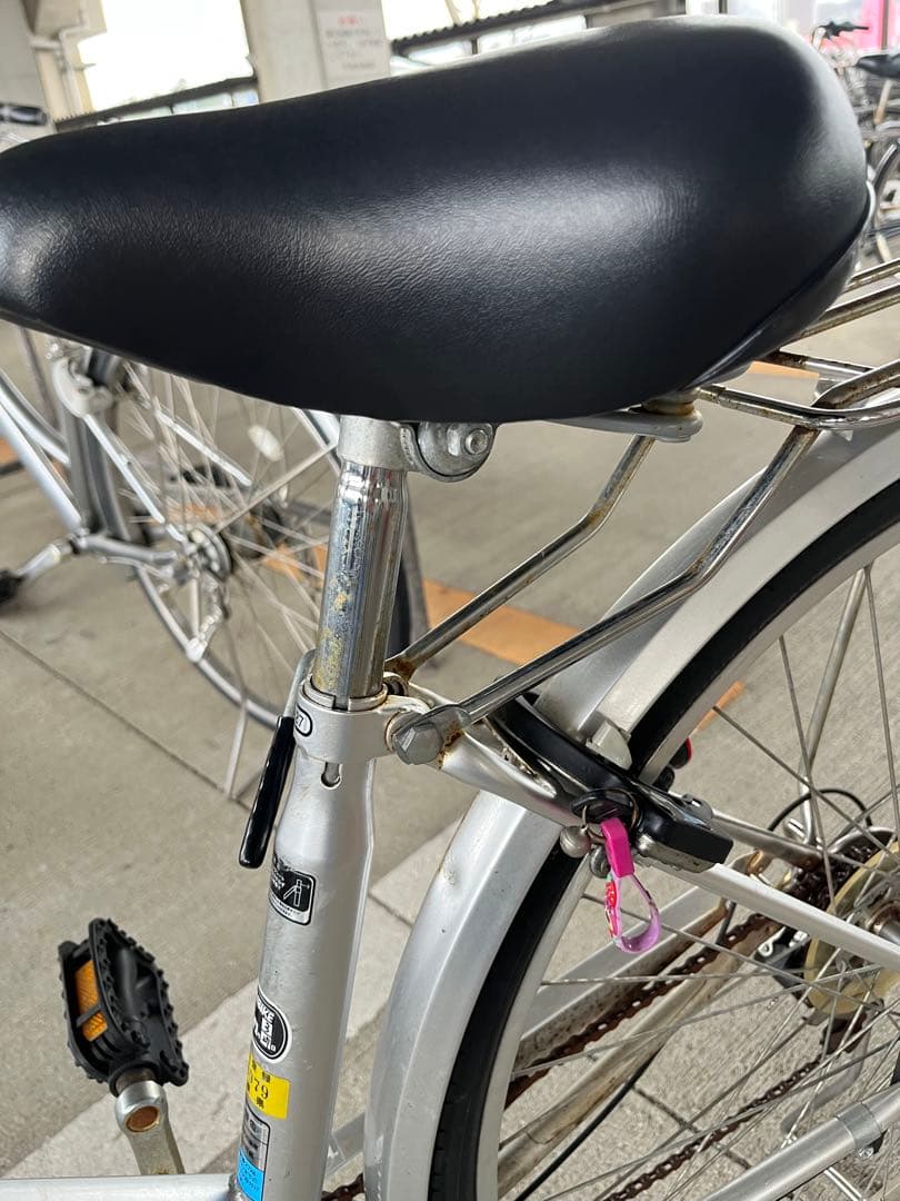 シルバー シティサイクル 前バスケット付き