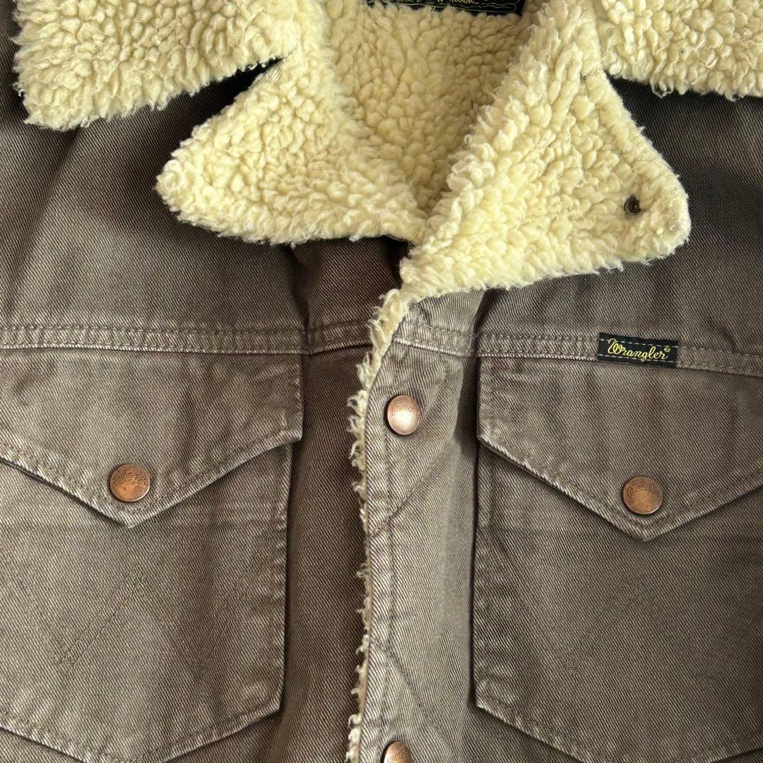 【希少】ロンハーマン別注Wrangler ボアジャケット Lサイズ