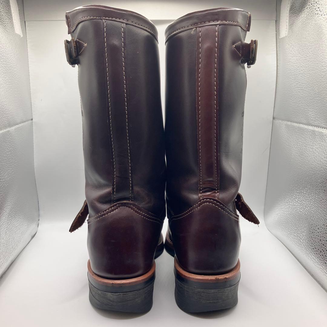 チ*ズ様 ☆美品☆ chippewa 91068 6E赤茶エンジニアブーツ オイ