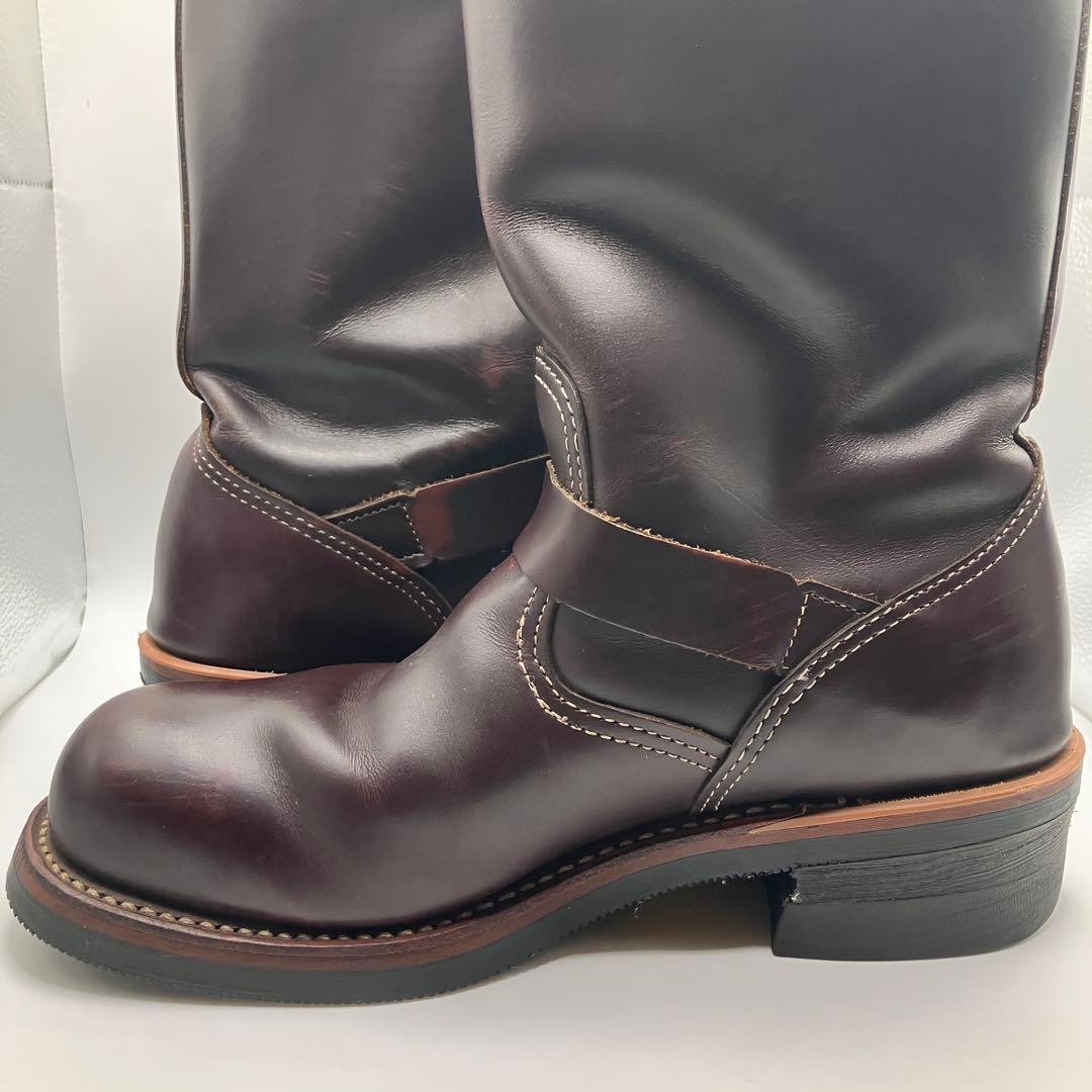 チ*ズ様 ☆美品☆ chippewa 91068 6E赤茶エンジニアブーツ オイ