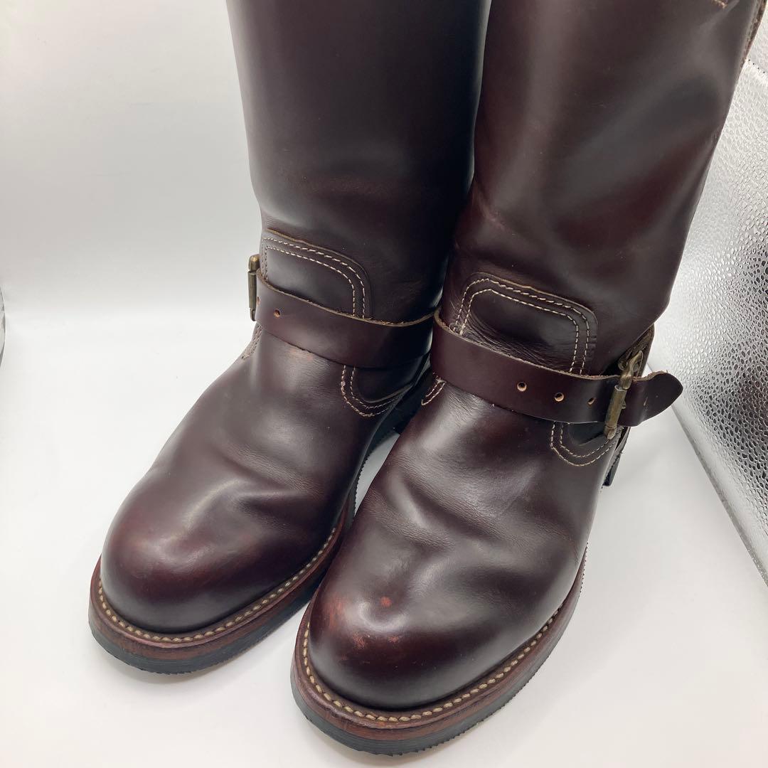チ*ズ様 ☆美品☆ chippewa 91068 6E赤茶エンジニアブーツ オイ