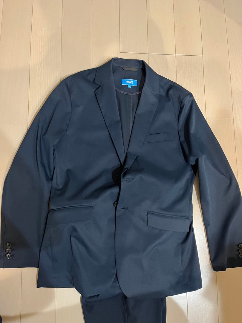 (値下げ)新品❗️WWSセットアップ！ネイビー❗️