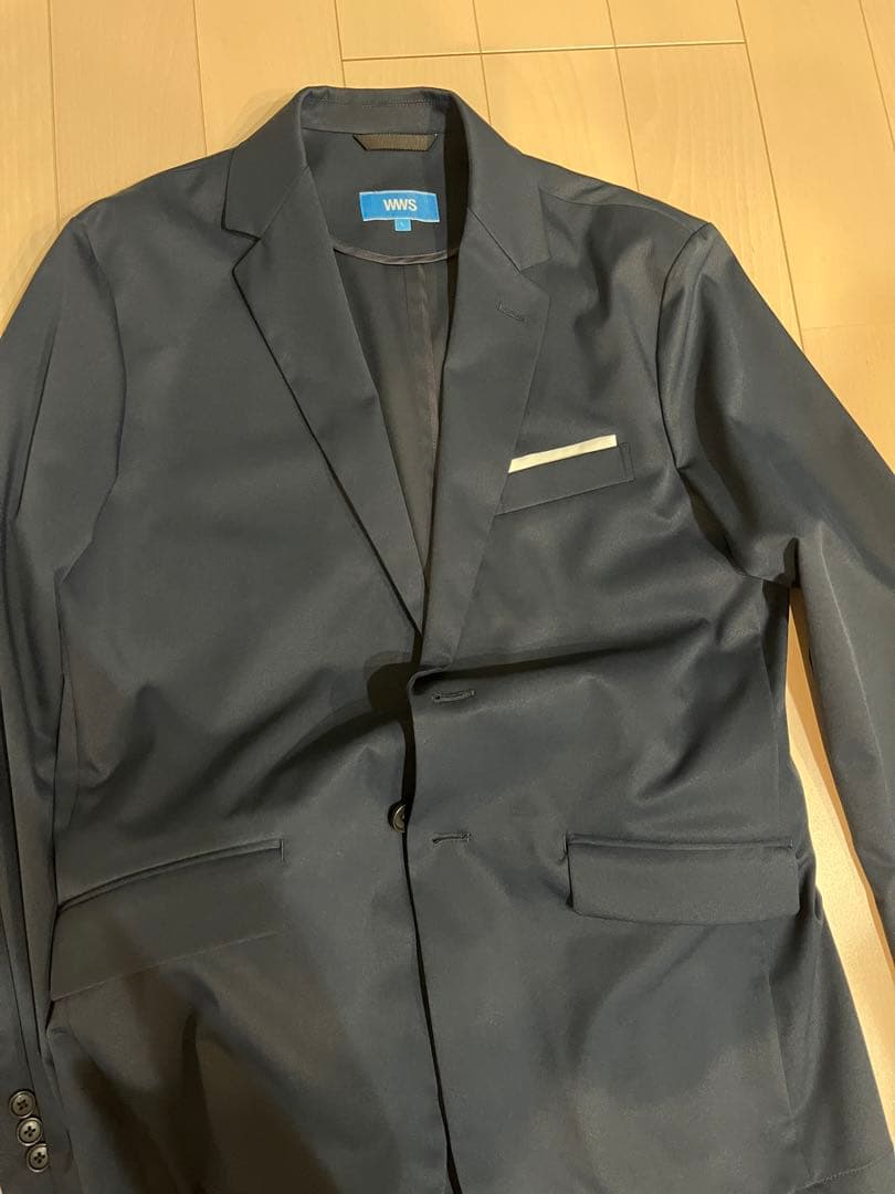 (値下げ)新品❗️WWSセットアップ！ネイビー❗️
