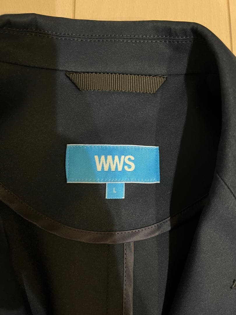 (値下げ)新品❗️WWSセットアップ！ネイビー❗️