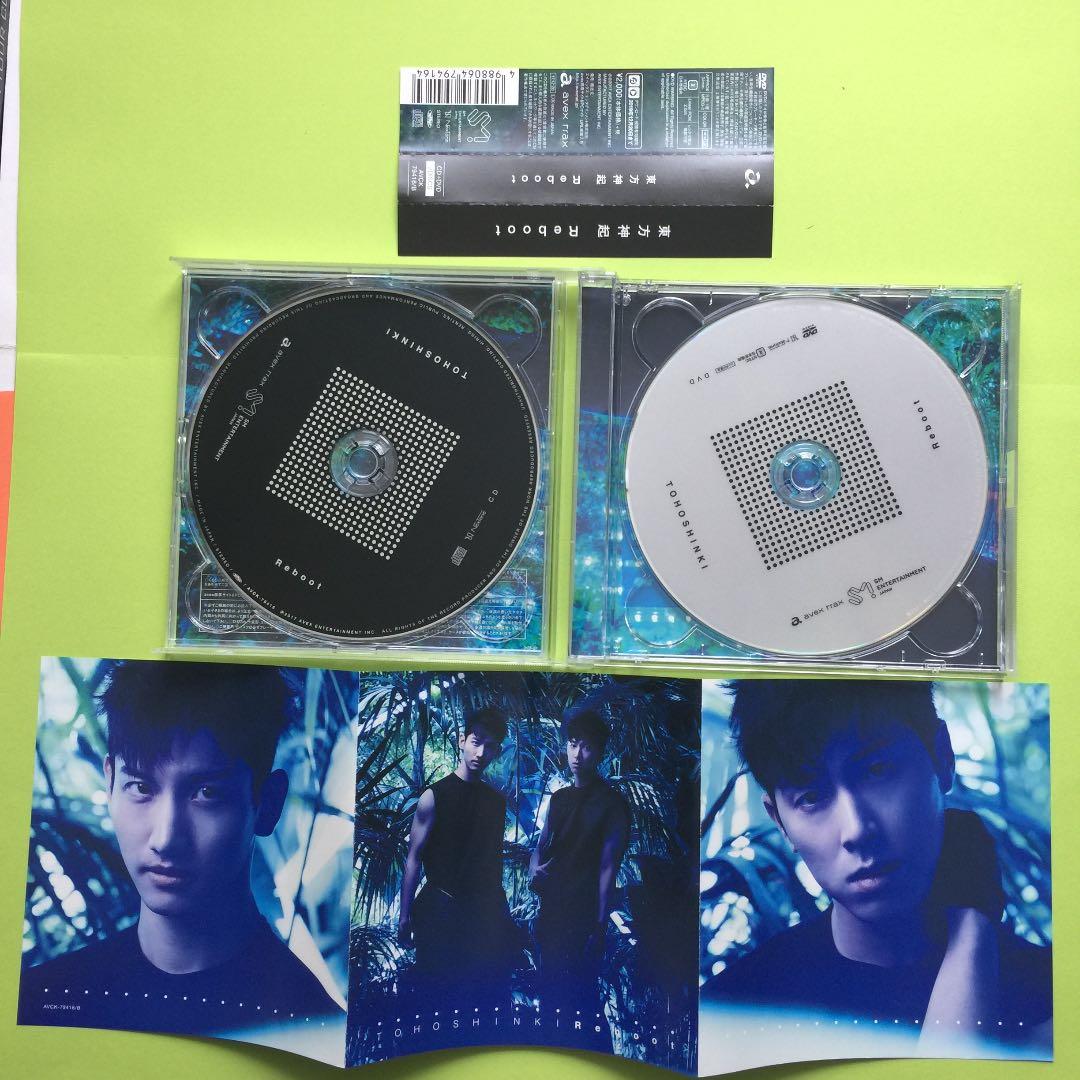 39■予約済み540■Reboot 東方神起 初回限定盤CD+DVD