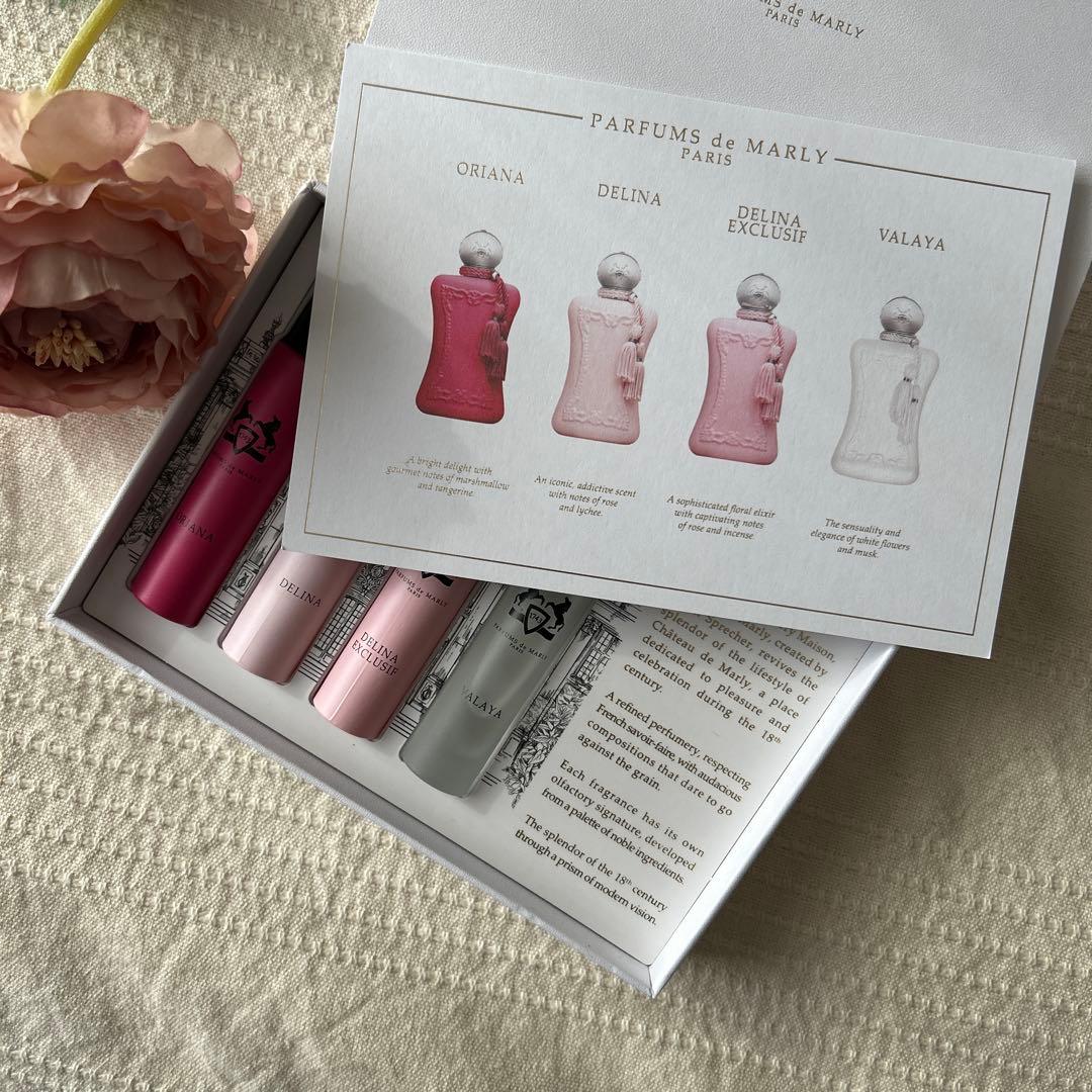 Parfums de Marly 4種類　香水コレクションセット　delina