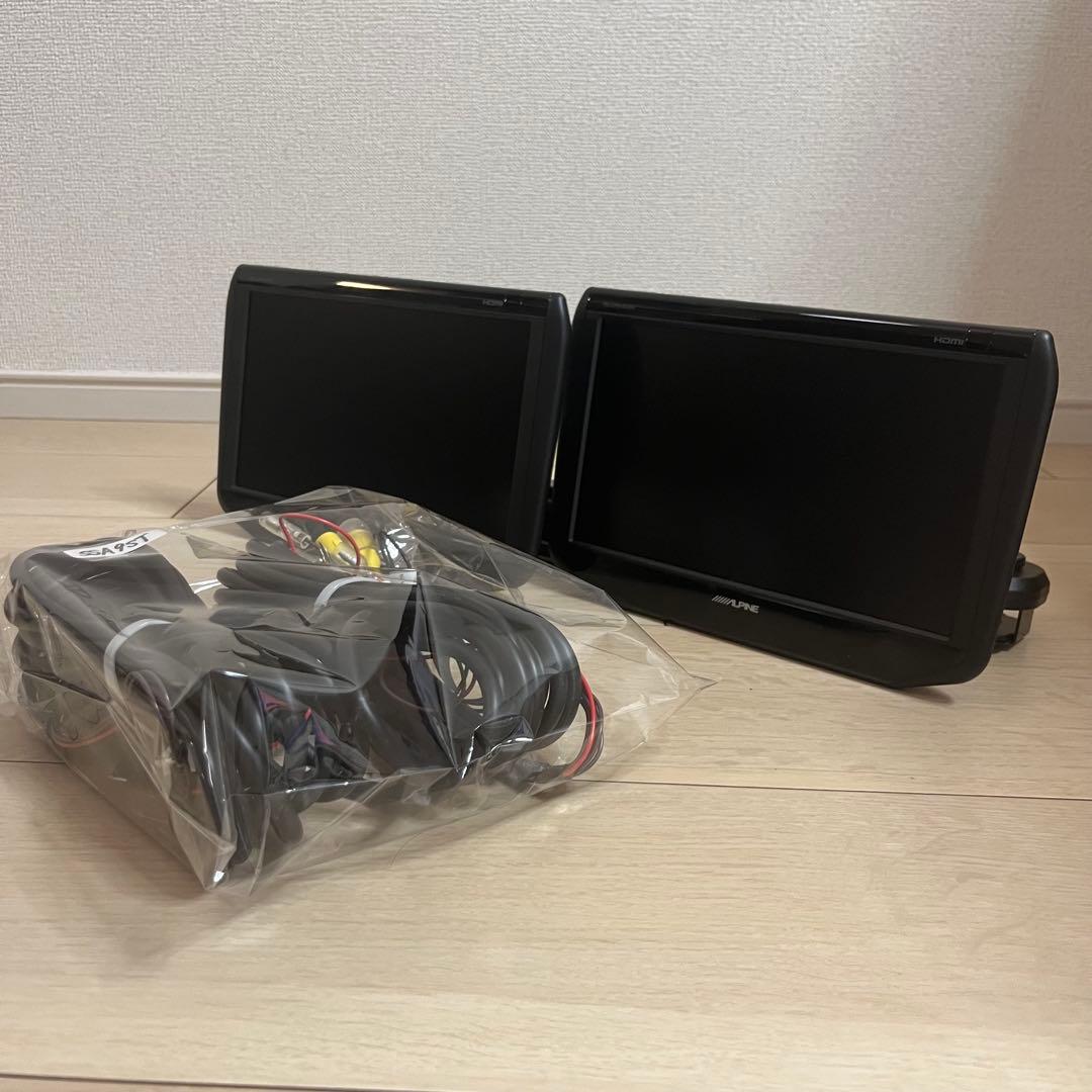 ✨【良品】ALPINE ヘッドレストモニター SSA9ST（2台セット）✨