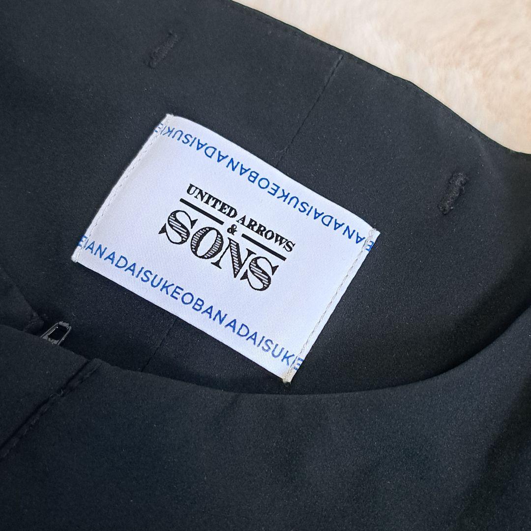 最終価格 UNITED ARROWS & SONS ノーカラージャケット