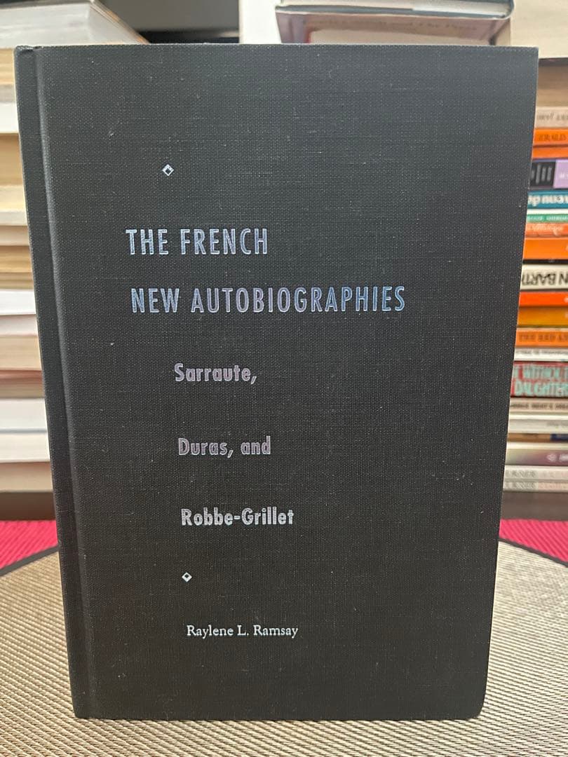洋書 THE FRENCH NEW AUTOBIOGRAPHIES