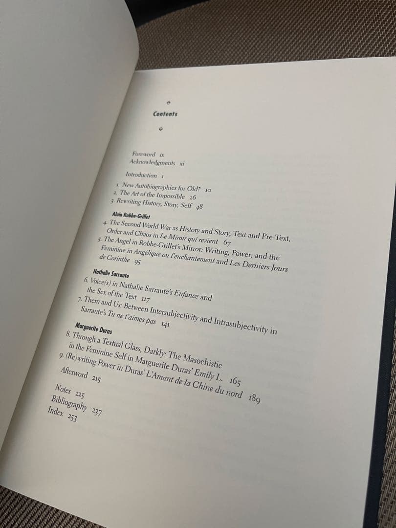 洋書 THE FRENCH NEW AUTOBIOGRAPHIES