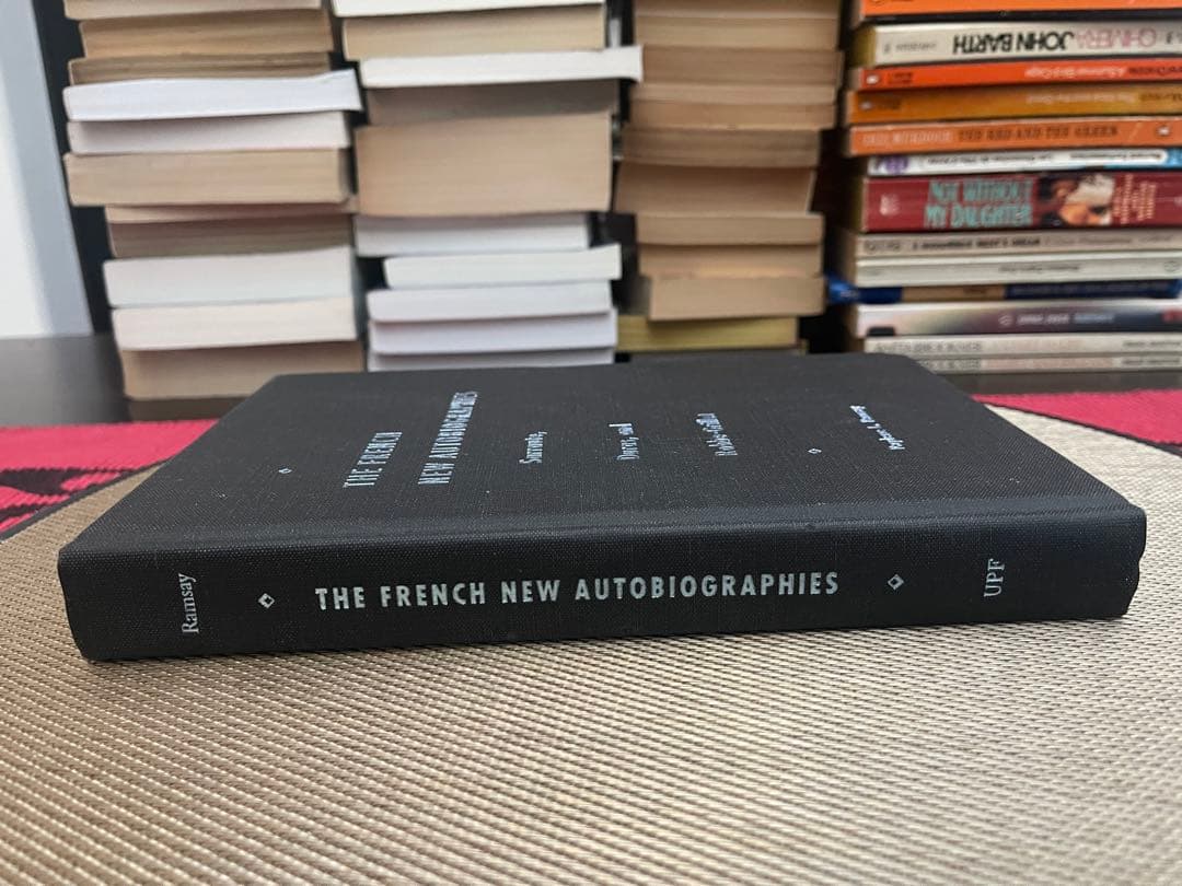 洋書 THE FRENCH NEW AUTOBIOGRAPHIES