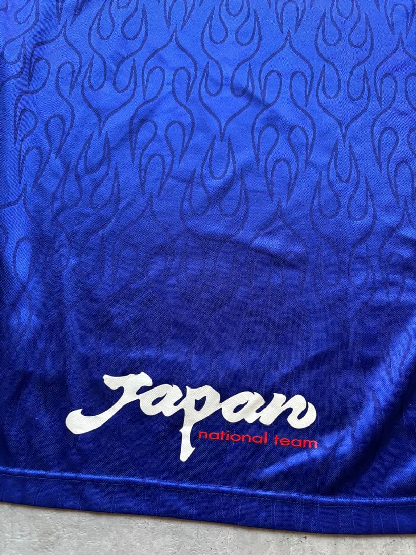 正規品　1998年　日本代表　アシックス　炎モデル　ユニフォーム　美品