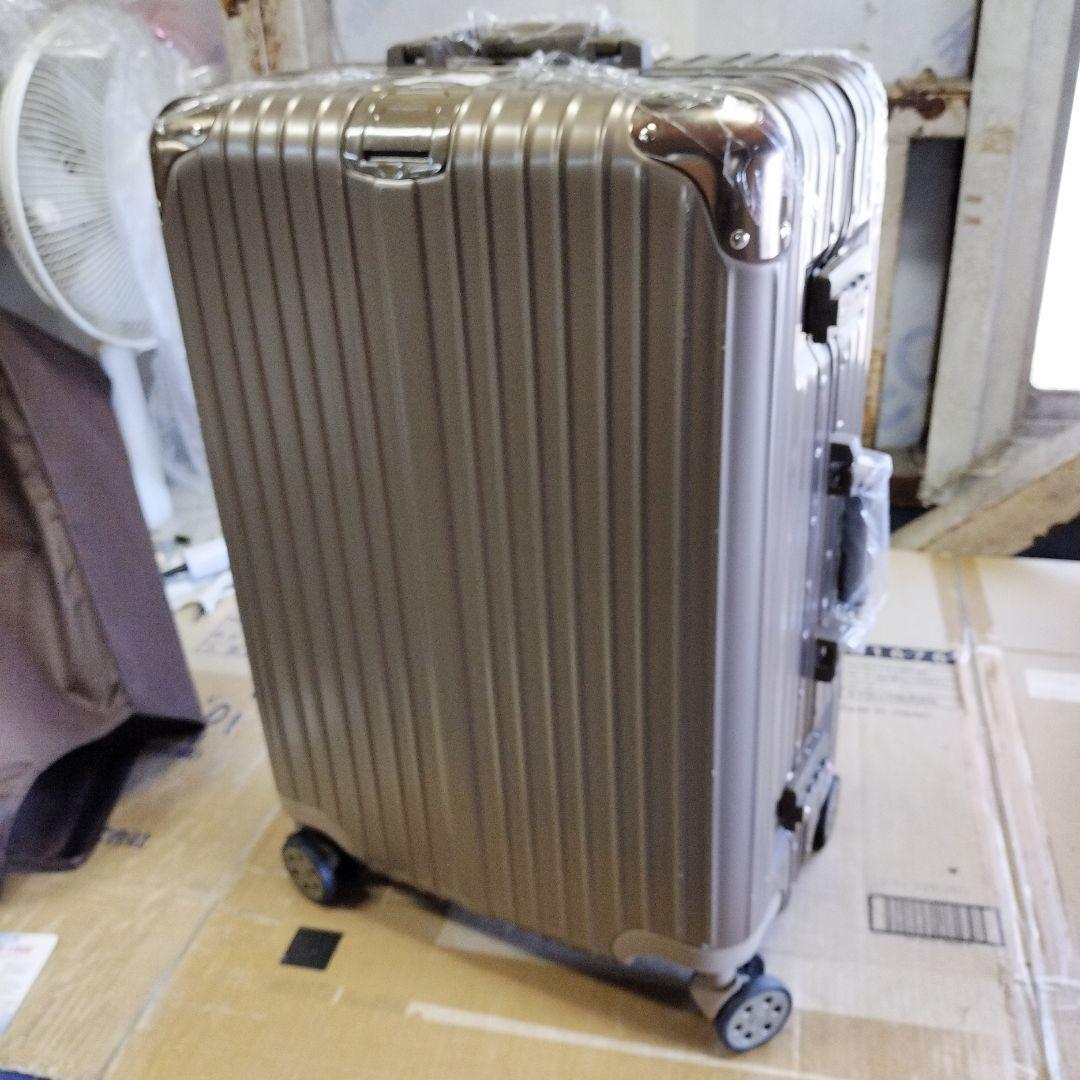 スーツケース Ｍサイズ アルミフレーム 軽量 キャリーケースTSAロック付 静音